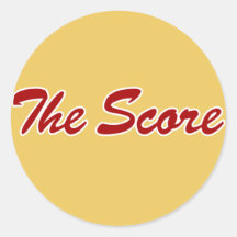 Cursive Sticker