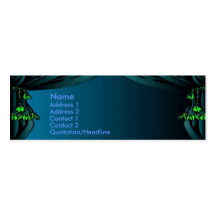 Curtain Profile Card Business Card