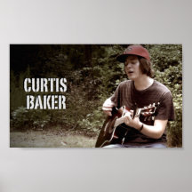 Curtis Baker 10x6 Poster