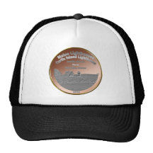 Curtis Island Light Lighthouse Mesh Hat