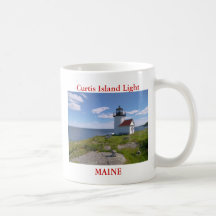 Curtis Island Light, Maine Mug