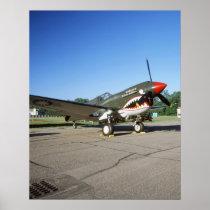 Curtiss P-40 Warhawk, at Minnesota CAF Air Show