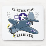 curtiss sb2c helldiver mousemat