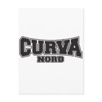 Curva Nord Black Postcards