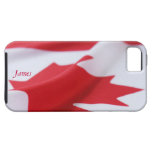 curved Canada flag iPhone 5 Vibe case iPhone 5 Cases