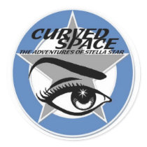 CURVED SPACE "Stella Eye" Sticker Sheet