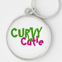 Curvy Cutie Keychain