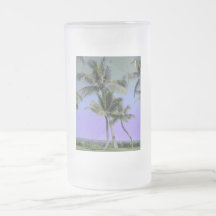 Curvy Palms and Colourful Sky Mug