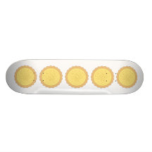 Custard Tart Pie. Skate Deck