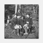 Custer & Friends, 1860s Refrigerator Magnet