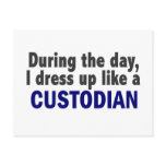 Custodian During The Day