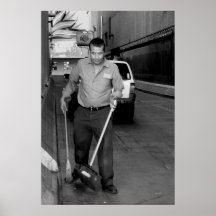 Custodian, Reno Alley Print