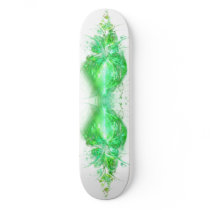 Custom 02 (GREEN) Skateboard Deck