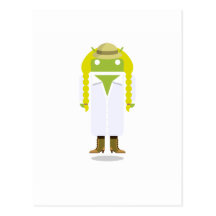 Custom Android Post Card