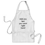 Custom Apron with Text
