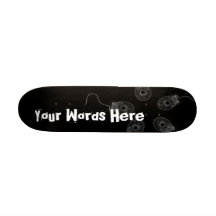 Custom B&W X-Ray Computer Mice Boards Skateboard