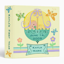 Custom Baby Photo / Scrapbook Binder
