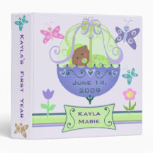 Custom Baby Photo / Scrapbook Binder - Ethnic