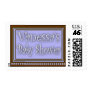 Custom Baby shower postage in brown and blue