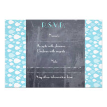 Custom Baby Shower RSVP Cards