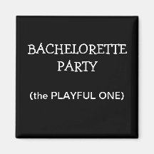 Custom Bachelorette Party ID Button Magnets