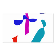 Custom Background Colour Moon Through the Window Business Card