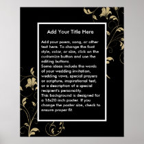 Custom Background for Poster