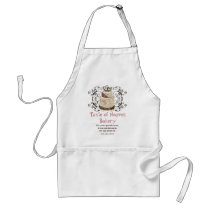 Custom Bakery Cake Business Logo Work Aprons