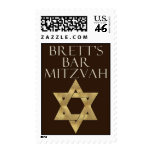 Custom Bar Mitzvah Postage Stamp