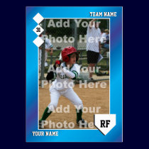 Custom Baseball Card business cards
