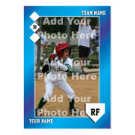 Custom Baseball Card business cards