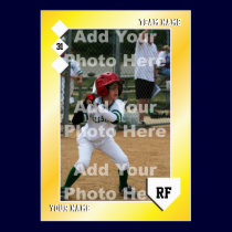 Custom Baseball Card business cards