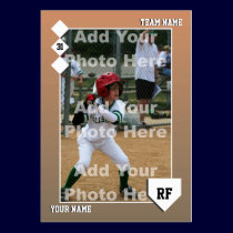 Custom Baseball Card business cards