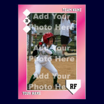 Custom Baseball Card business cards