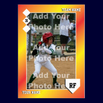 Custom Baseball Card business cards
