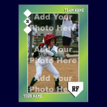 Custom Baseball Card business cards