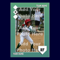 Custom Baseball Card business cards
