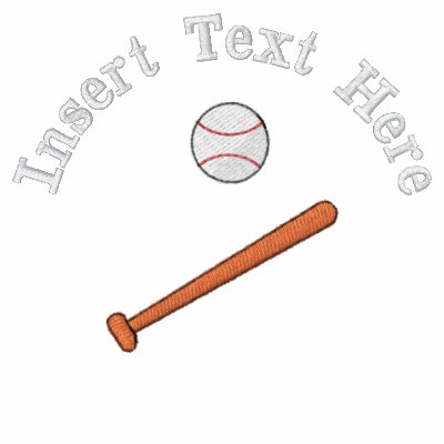 Custom Baseball Embroidered Shirt by fathersdaytshirts