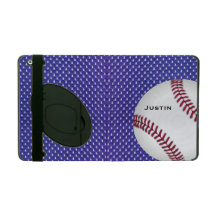 Custom Baseball iPad Case with Stand