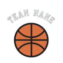 Custom Basketball Team Embroidered Hoodie