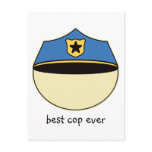 Custom Best Cop Ever Post Cards