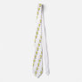 Custom Billiard Player Holding Cue Stick Neck Tie