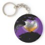 Custom Black New Moon Keychain