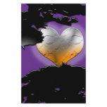 Custom Black New Moon stationery