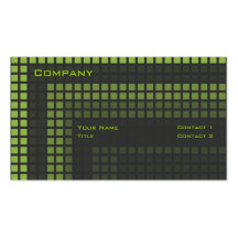 Custom Blocks 3 Business Card Template