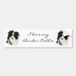 Custom Border Collie - Dog Collection Bumper Stickers
