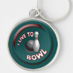 Custom Bowling Keychains Gifts