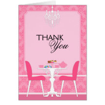Custom Bridal Shower Thank You Cards