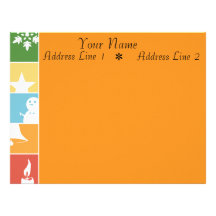 Custom Bright Winter Letterhead
