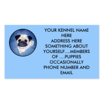 CUSTOM BUSINESS CARDS FOR YOUR KENNEL